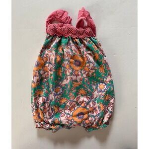 Matilda Jane Floral Sleeveless Romper 12-18 Months